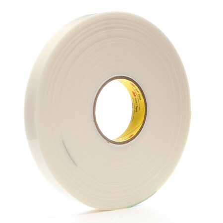 3M Vhb Tape 4951, White, 1 1/2 In X 36 Yd, 45 Mil 7010334452
